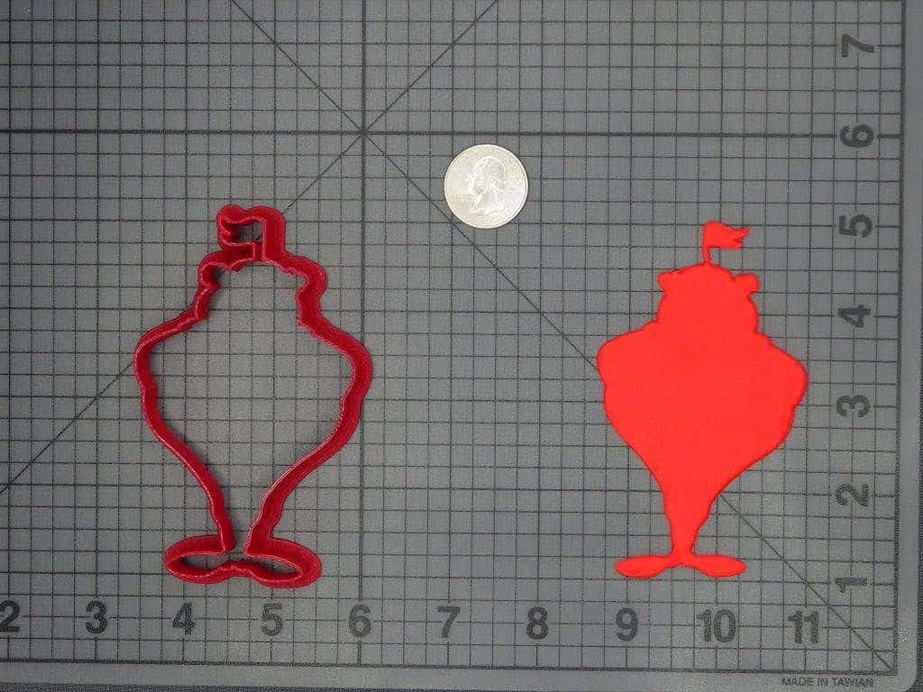 Alice in Wonderland - Tweedle Dee Body 266-C895 Cookie Cutter Silhouette