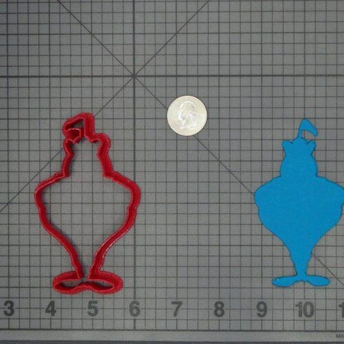 Alice in Wonderland - Tweedle Dum Body 266-C897 Cookie Cutter Silhouette