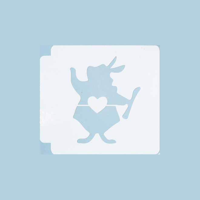 Alice in Wonderland - White Rabbit Body 783-C130 Stencil Silhouette