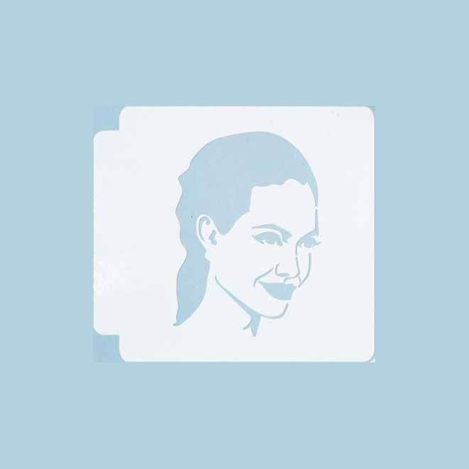 Angelina Jolie Head 783-C127 Stencil