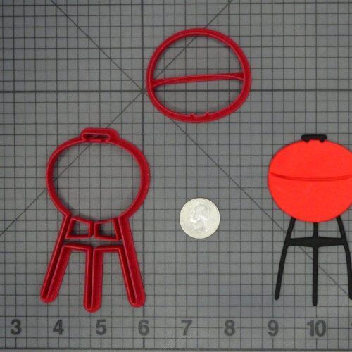 BBQ Grill 266-C952 Cookie Cutter Set