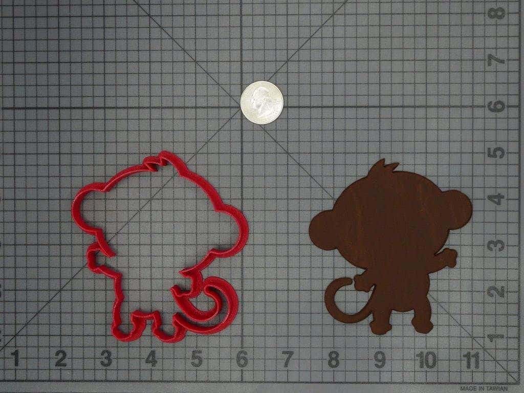 Baby Monkey 266-D008 Cookie Cutter Silhouette