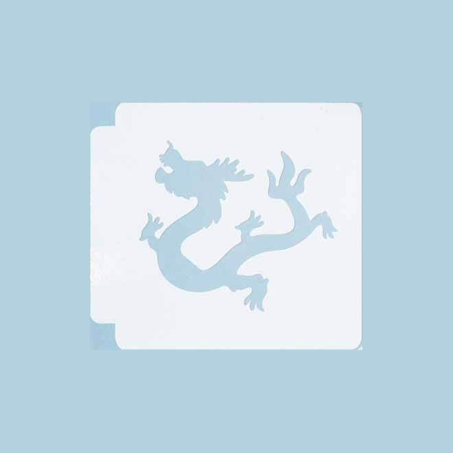 Chinese Dragon Body 783-B924 Stencil Silhouette