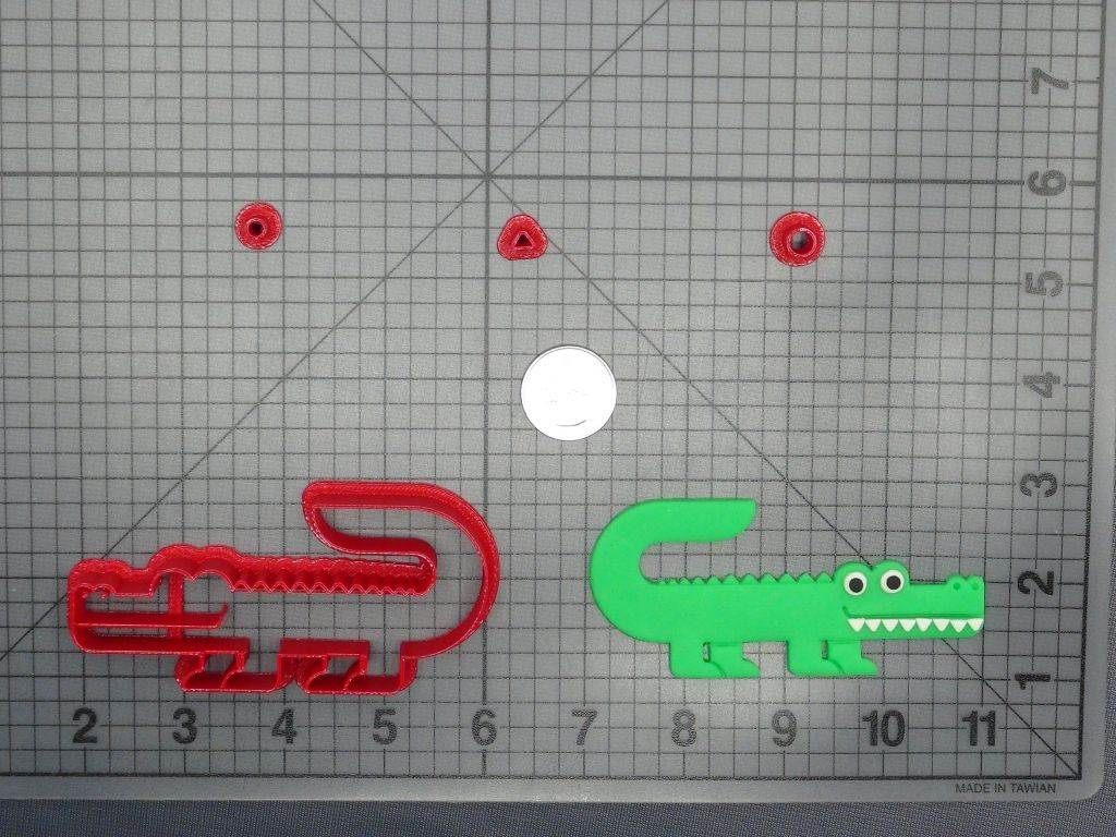 Crocodile 266-D060 Cookie Cutter Set