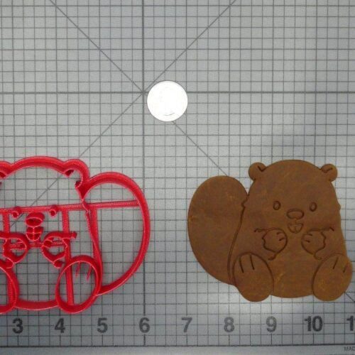 Cute Beaver 266-D012 Cookie Cutter