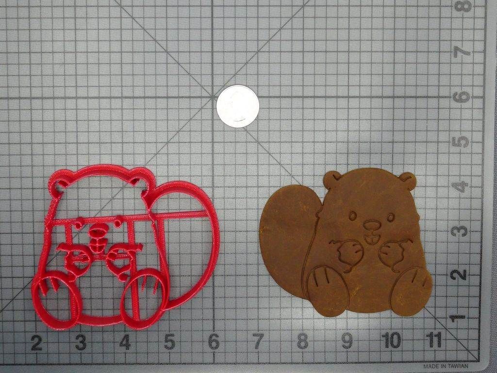 Cute Beaver 266-D012 Cookie Cutter