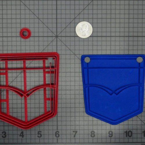 Denim Pocket 266-C982 Cookie Cutter Set