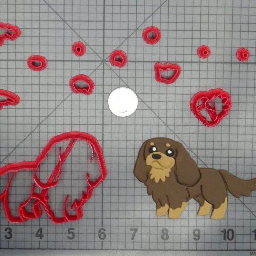 Cavalier King Charles Spaniel Body 266-D135 Cookie Cutter Set