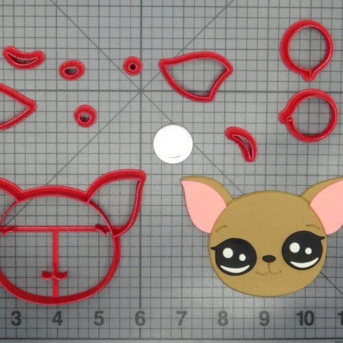 Dog - Chihuaua Head 266-D030 Cookie Cutter Set