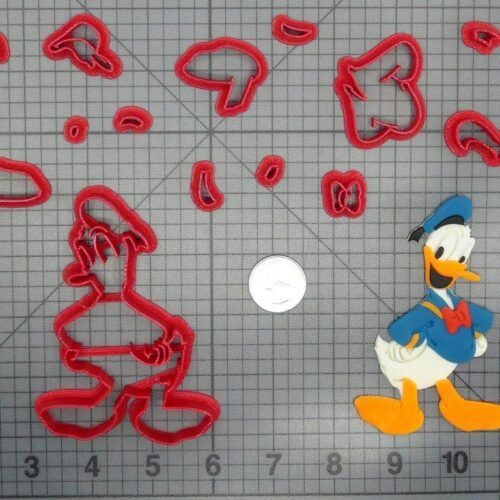 Donald Duck Body 266-D032 Cookie Cutter Set