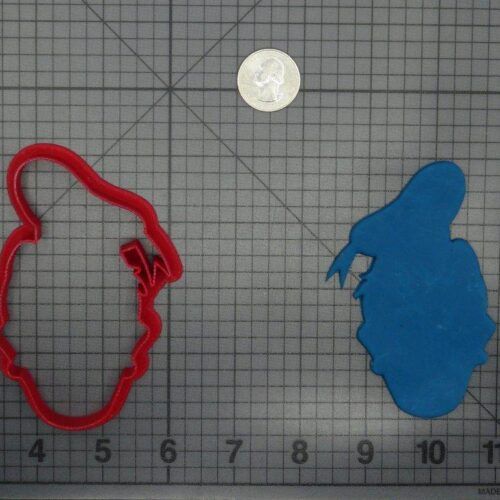 Donald Duck Head 266-D118 Cookie Cutter Silhouette