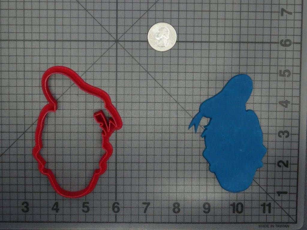 Donald Duck Head 266-D118 Cookie Cutter Silhouette