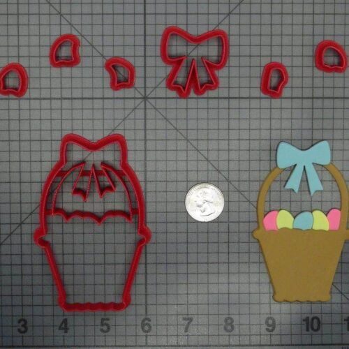 Easter Basket 266-C983 Cookie Cutter Set