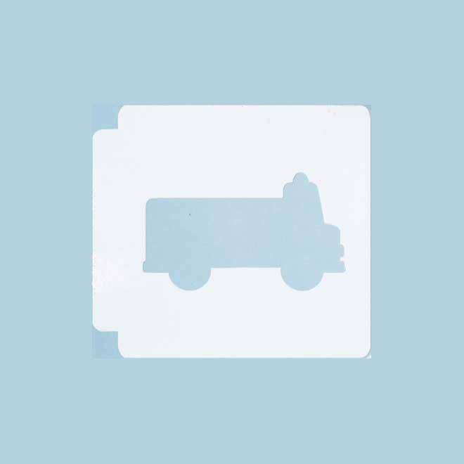 Firetruck 783-C011 Stencil Silhouette