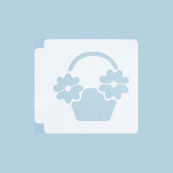 Flower Basket 783-C081 Stencil
