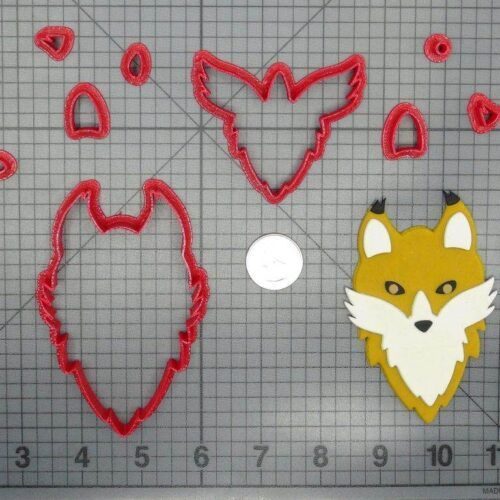 Fox Head 266-D037 Cookie Cutter Set