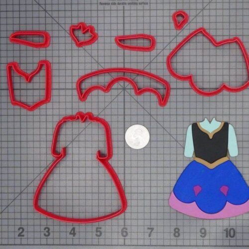 Frozen - Anna Chibi Casual Dress 266-C880 Cookie Cutter Set