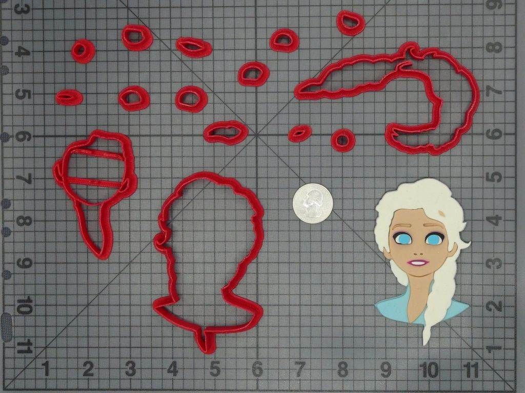 Frozen - Elsa Head 266-C921 Cookie Cutter Set