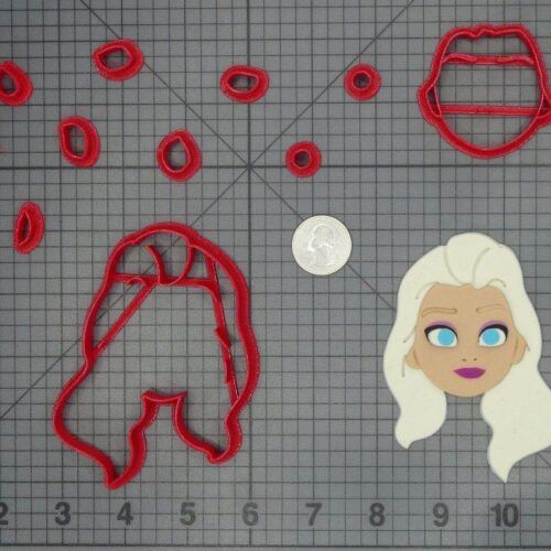 Frozen - Elsa Head 266-C922 Cookie Cutter Set