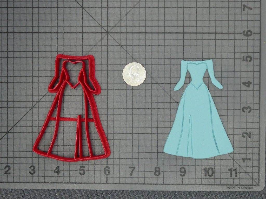 Frozen - Elsa Ice Dress 266-C861 Cookie Cutter