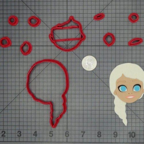 Frozen – Young Elsa Head 266-C924 Cookie Cutter Set
