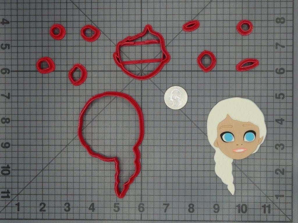 Frozen – Young Elsa Head 266-C924 Cookie Cutter Set