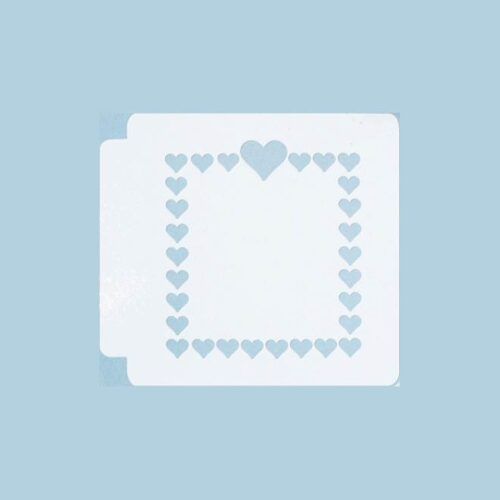 Hearts Frame 783-B986 Stencil