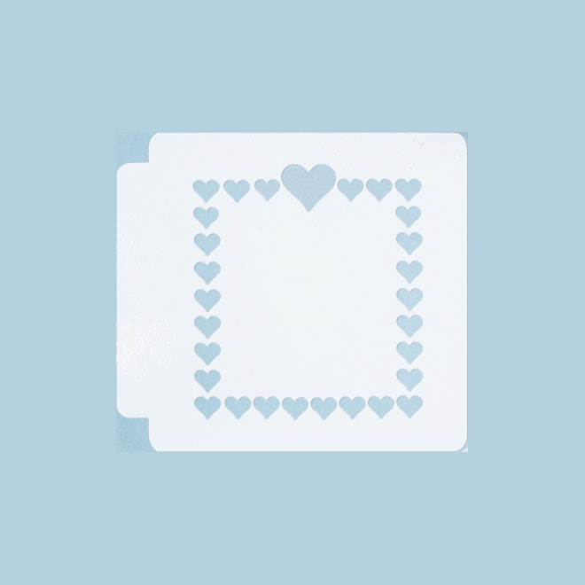 Hearts Frame 783-B986 Stencil