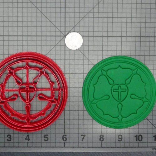 Martin Luther Rose 266-D019 Cookie Cutter
