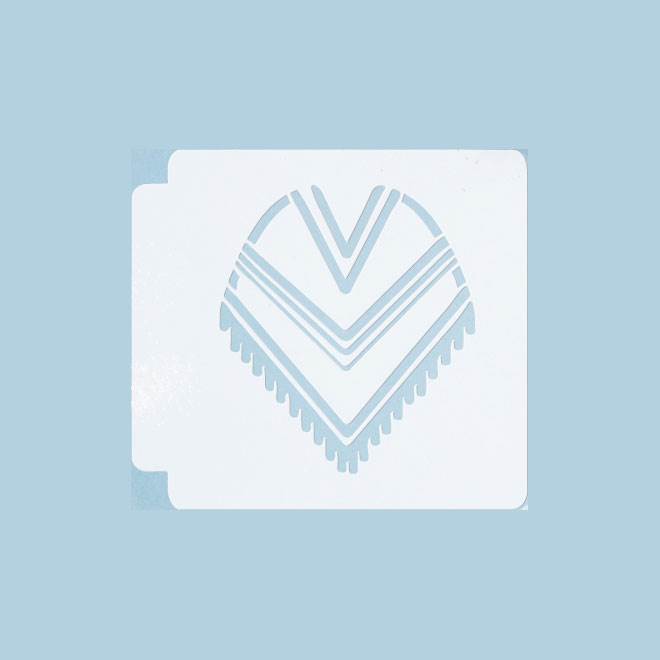 Poncho 783-B975 Stencil