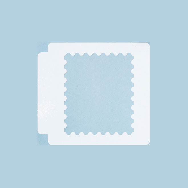Postage Stamp 783-B786 Stencil Silhouette