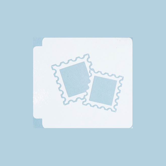 Postage Stamps 783-B768 Stencil