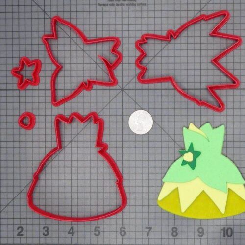 Princess and the Frog - Tiana Chibi Transformation Dress 266-C887 Cookie Cutter Set