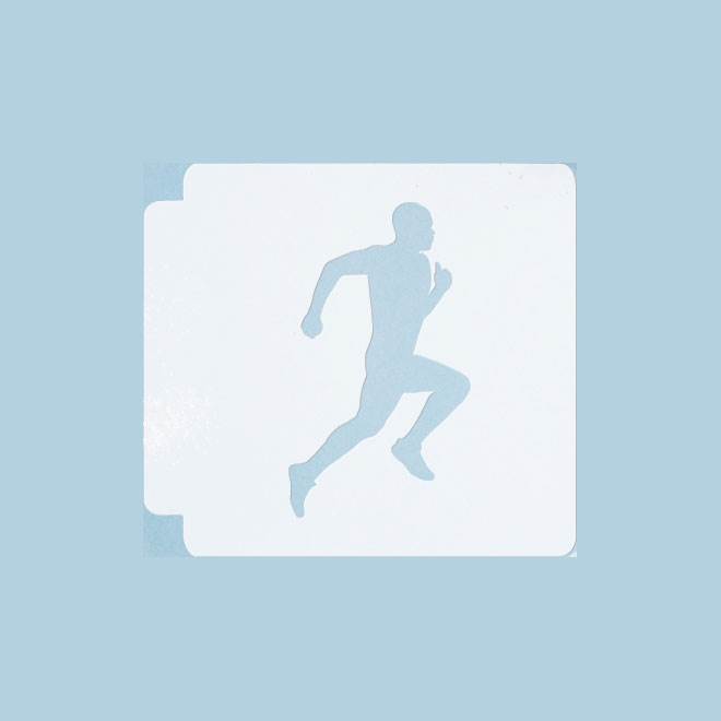Runner 783-B449 Stencil Silhouette