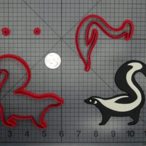 Skunk 266-C989 Cookie Cutter Set