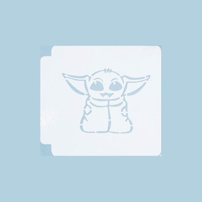 Star Wars Mandolorian - Baby Yoda 783- B619 Stencil