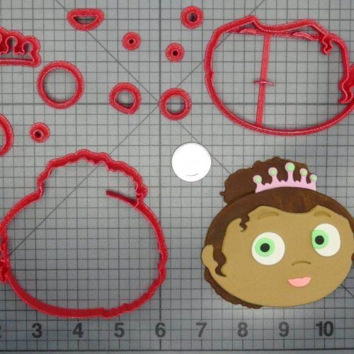 Super Why - Princess Pea Head 266-D073 Cookie Cutter Set