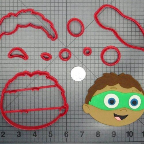 Super Why - Wyatt Head 266-D074 Cookie Cutter Set
