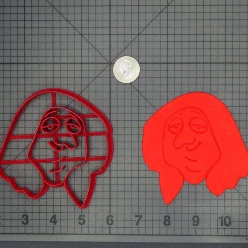 The Addams Family - Grandmama Head 266-C932 Cookie Cutter