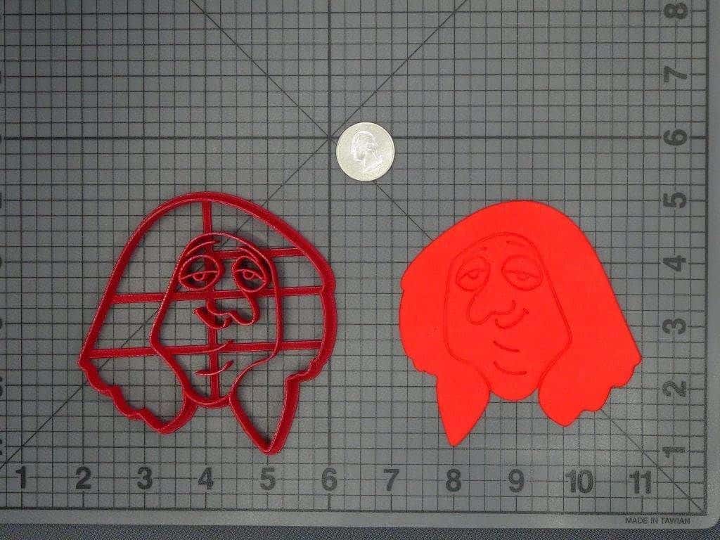 The Addams Family - Grandmama Head 266-C932 Cookie Cutter