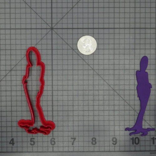 The Addams Family - Morticia Body 266-C934 Cookie Cutter Silhouette