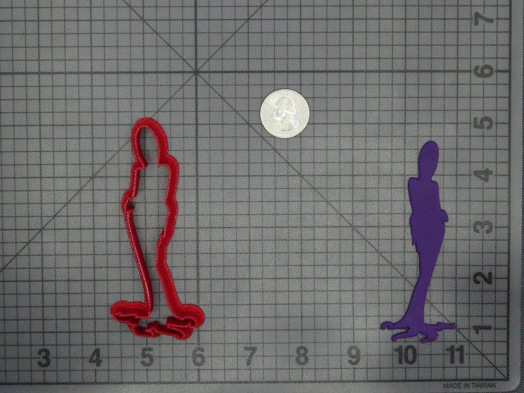 The Addams Family - Morticia Body 266-C934 Cookie Cutter Silhouette