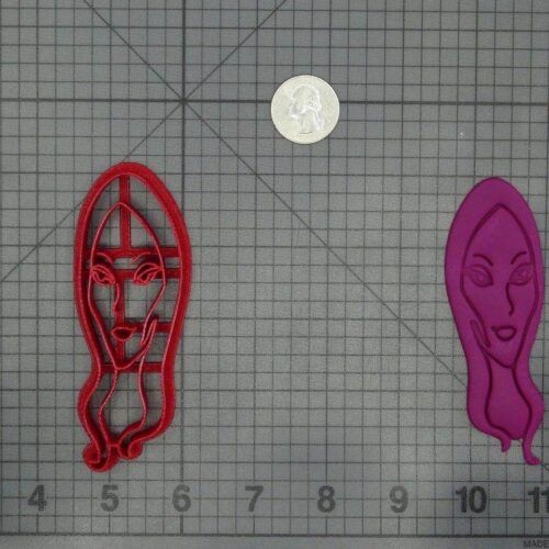 The Addams Family - Morticia Head 266-C935 Cookie Cutter
