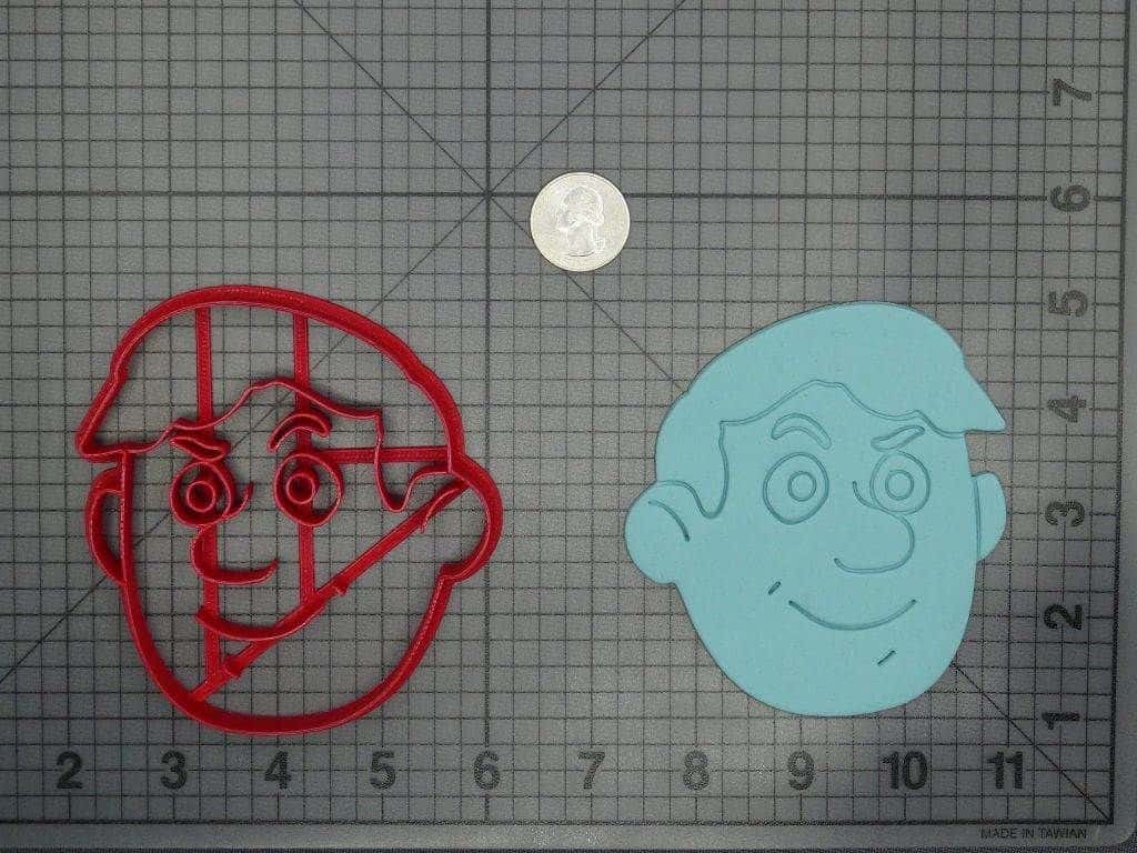 The Addams Family - Pugsley Head 266-C936 Cookie Cutter