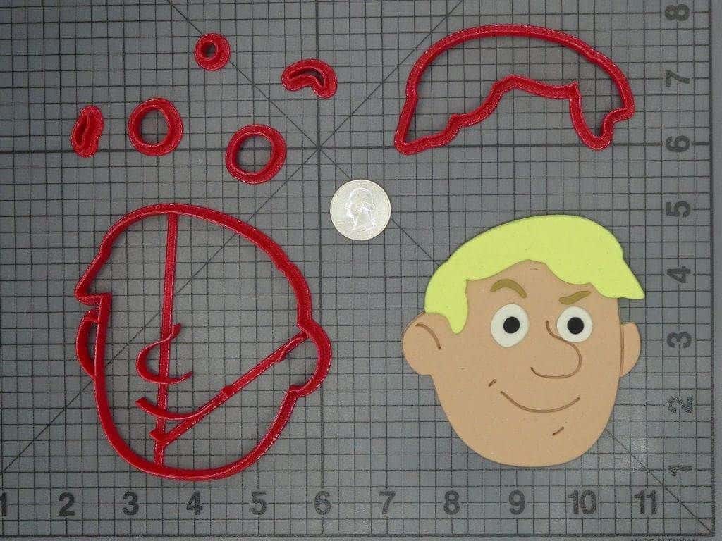 The Addams Family - Pugsley Head 266-C944 Cookie Cutter Set