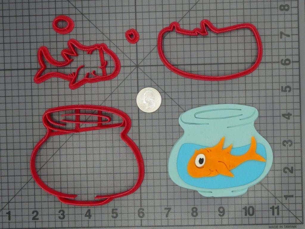 The Cat in the Hat - Fish in Bowl 266-C907 Cookie Cutter Set