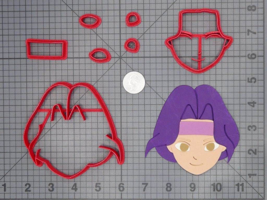 Trials of Mana - Hawkeye Head 266-C817 Cookie Cutter Set