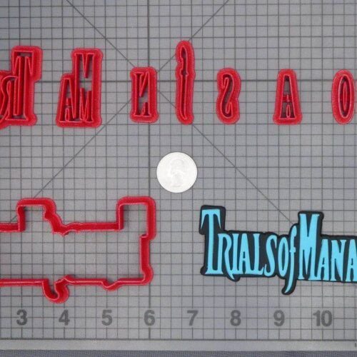Trials of Mana Logo 266-C819 Cookie Cutter Set