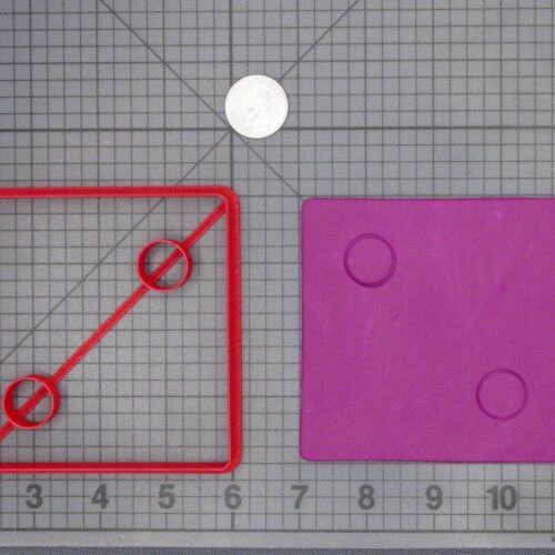 Two Side of Dice 266-C827 Cookie Cutter