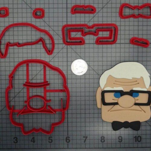 Up - Carl Head 266-C992 Cookie Cutter Set